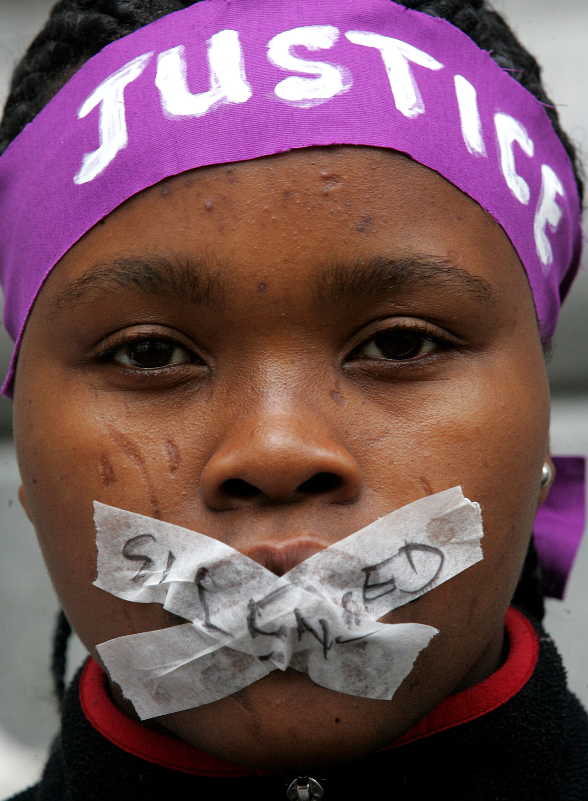 SOUTH AFRICA PROTEST