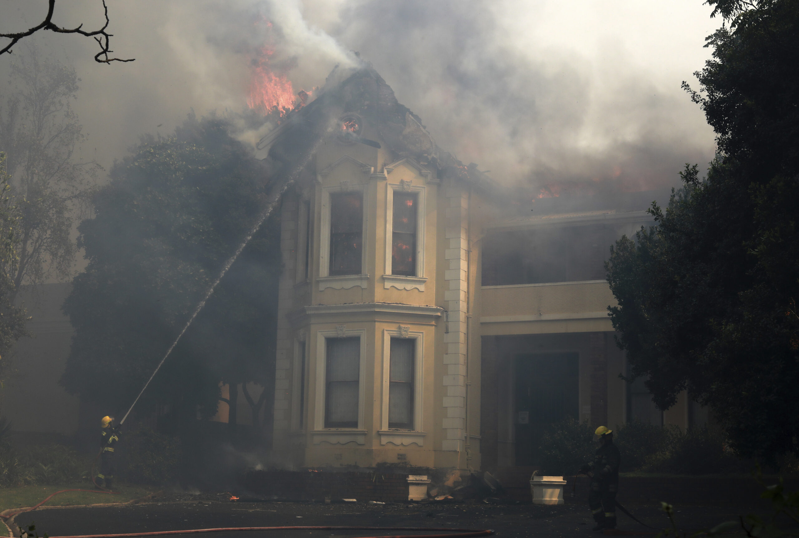 South Africa Cape Town Fire