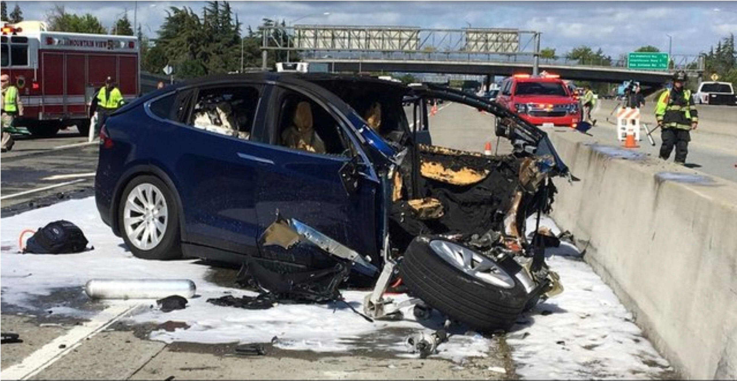 Tesla Crash