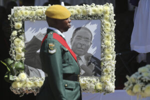 Zimbabwe Mugabe Burial