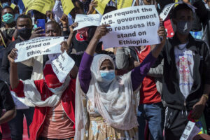 Ethiopia Tigray Demonstration