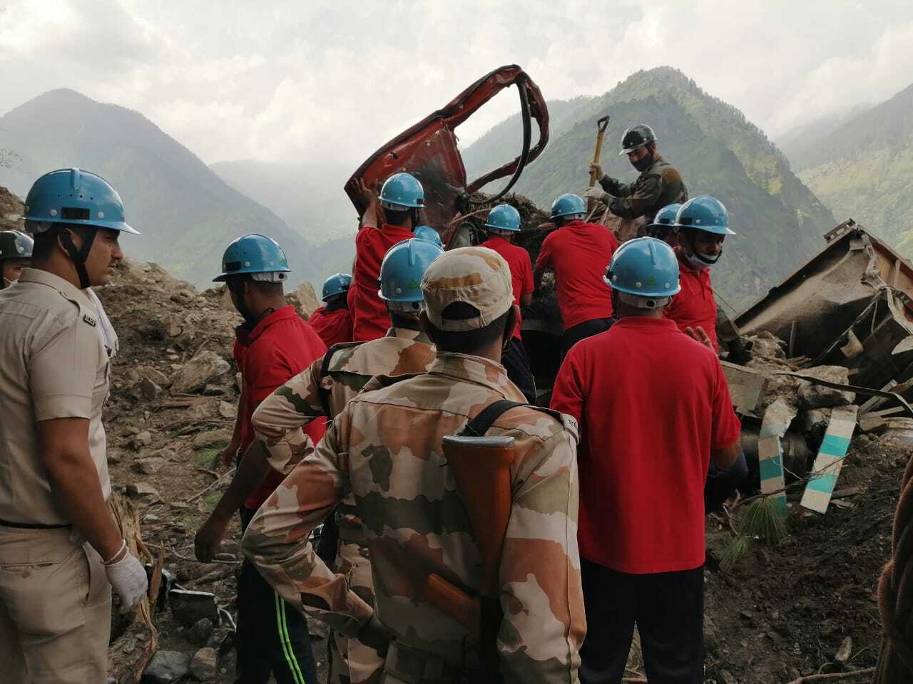 India Landslide