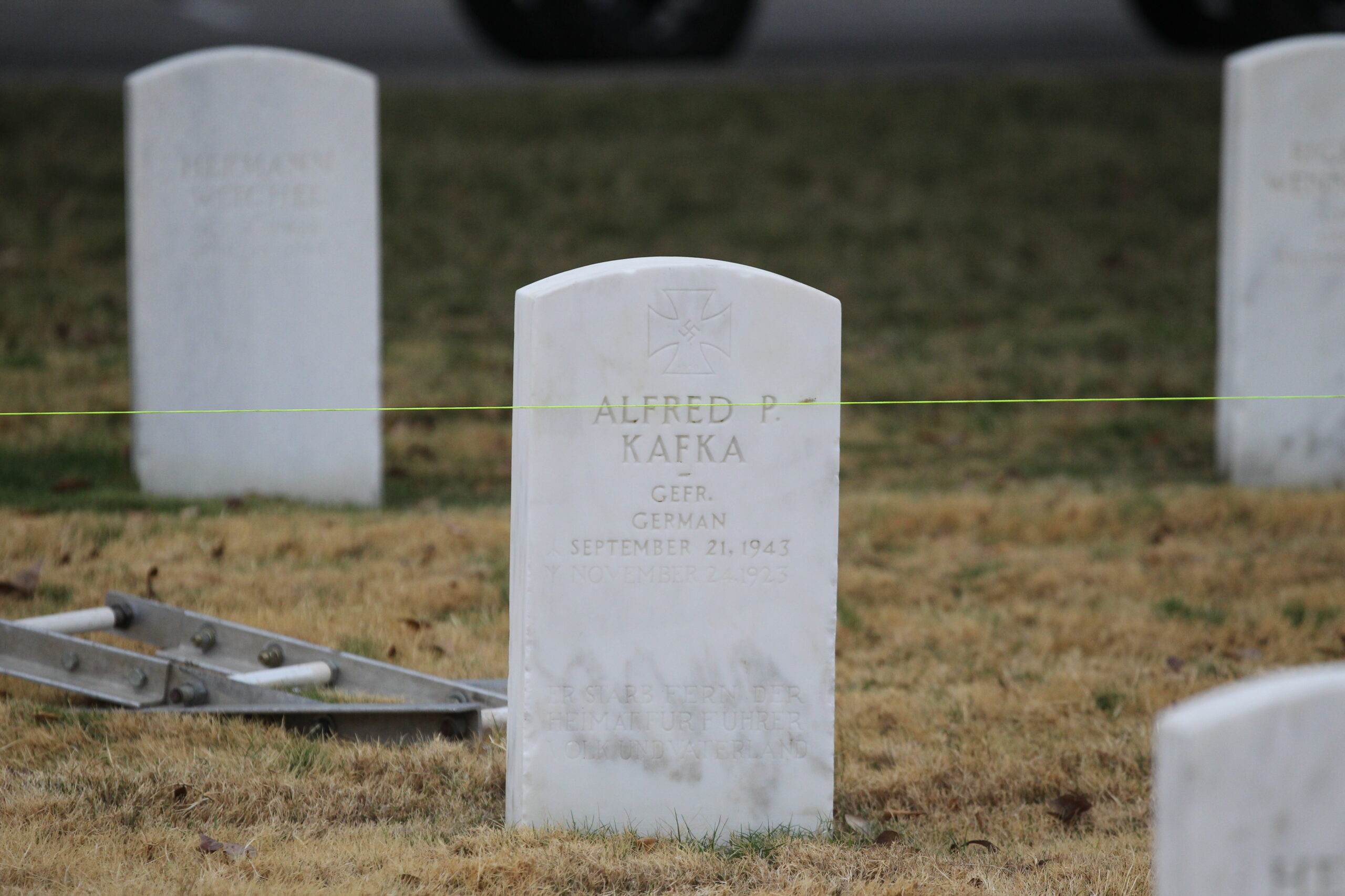 Veterans Cemeteries-Nazi Headstones