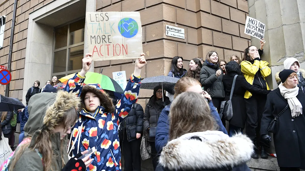 Stockholm protest