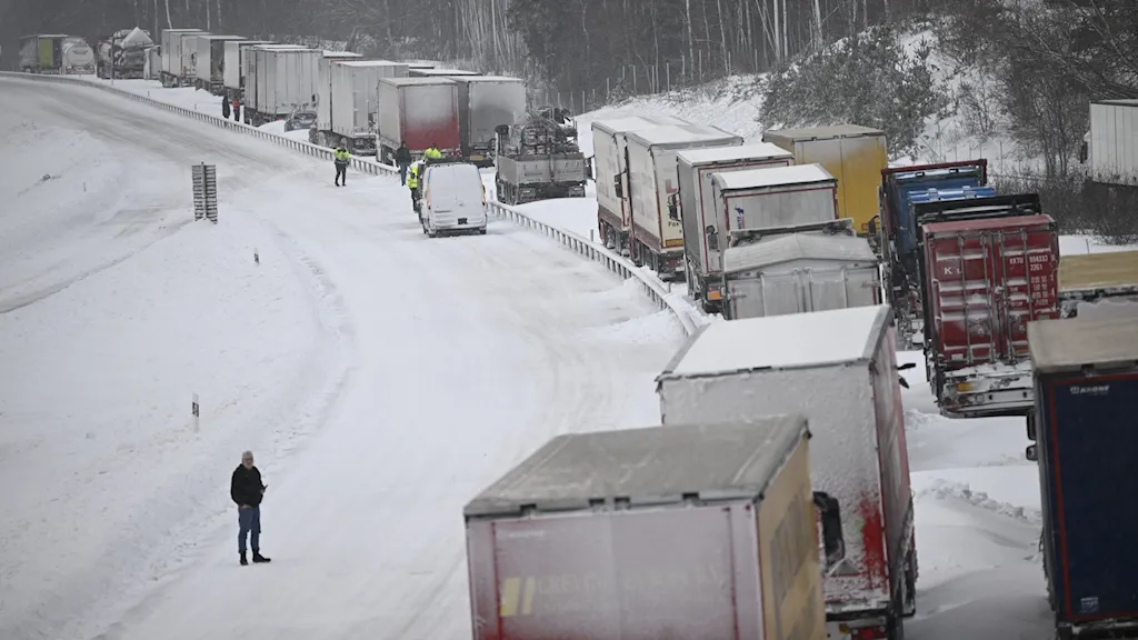 Drivers, snow, snö